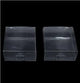 10 Pack of 15*15*4cm Clear PVC Plastic Folding Packaging Small rectangle/square Boxes for Wedding Jewelry Gift Party Favor Model Candy Chocolate Soap Box | Auzzi Store
