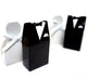 10 Pack of 5 Bride Gown and 5 Groom Tux Wedding Bridal Bomboniere Favor Candy Choc Almond Box - NW | Auzzi Store