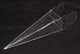 10 Pack of Clear Pyramid Triangle Shaped Small Clear Gift Box - Bomboniere Jewelry Gift Party Favor Model Candy Chocolate Soap Box | Auzzi Store