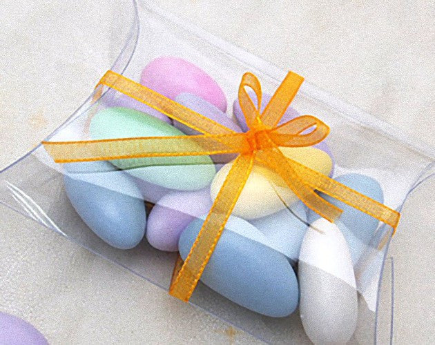 10 Pack of Pillow Rectangle Shaped Gift Box - Wedding or Product Bomboniere Jewelry Gift Party Favor Model Candy Chocolate Soap Box | Auzzi Store