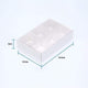 10 Pack of White Card Chocolate Sweet Soap Product Reatail Gift Box - 6 Bay Compartments - Clear Slide On Lid - 12x8x3cm | Auzzi Store