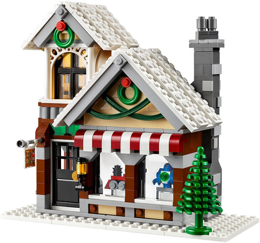 LEGO 10249 Winter Toy Shop: Festive Holiday Village Set - Auzzistore