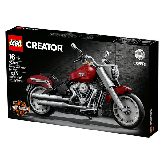 LEGO 10269 Harley-Davidson Fat Boy Motorcycle Model Kit – view 2 - Auzzistore