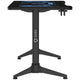 ONEX GD1400G Tempered Glass RGB Gaming Desk With Cup holder and Headset Hook ONEX-GD1400G-RGB – view 3