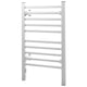 Devanti Heated Towel Rail Rack Electric Clothes Rails TW-C-FW-10-ALUM – view 3