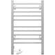 Devanti Heated Towel Rail Rack Electric Clothes Rails TW-C-FW-10-ALUM – view 2