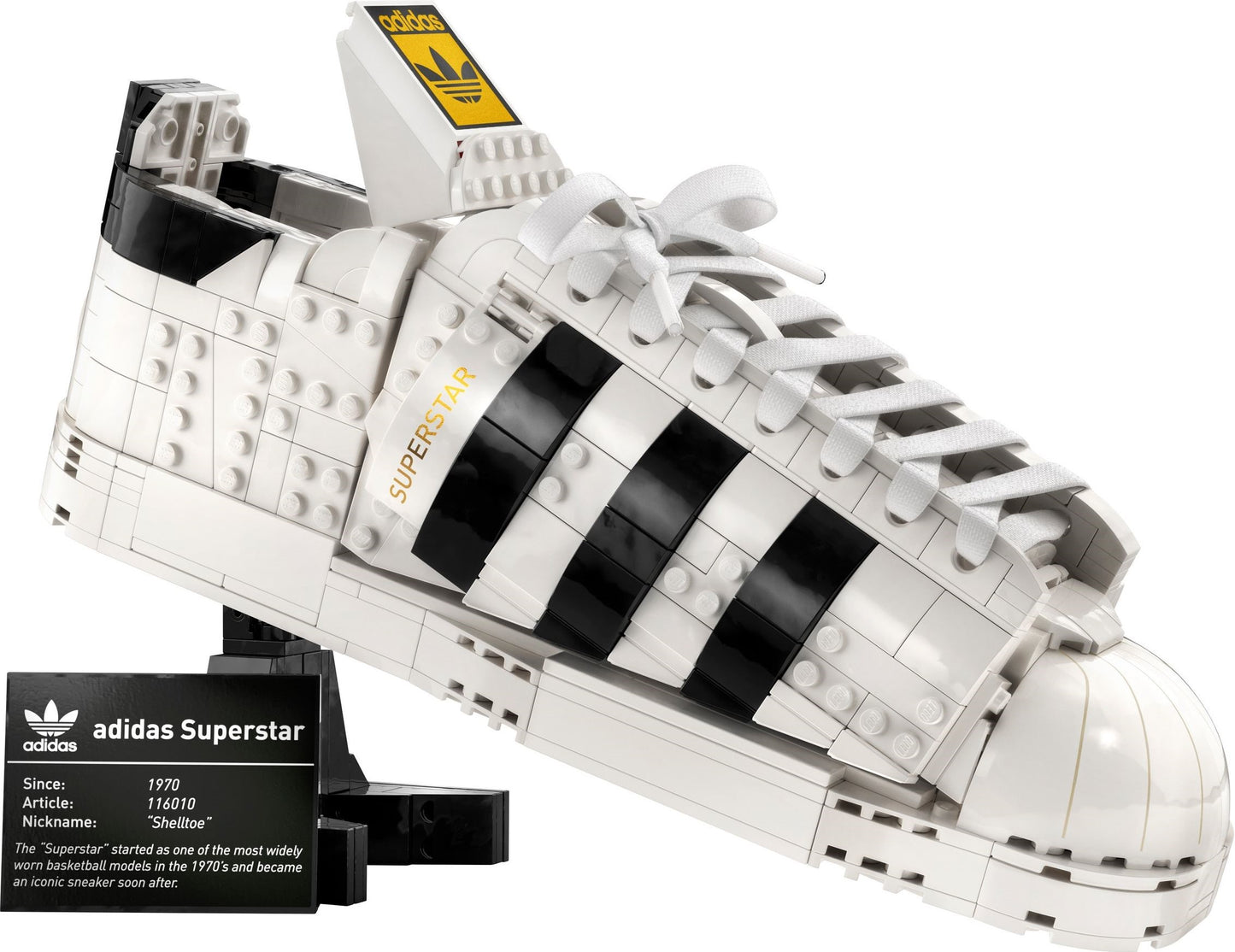 LEGO Miscellaneous 10282 LEGO X Adidas Superstar Buildable Trainer- Auzzi Store