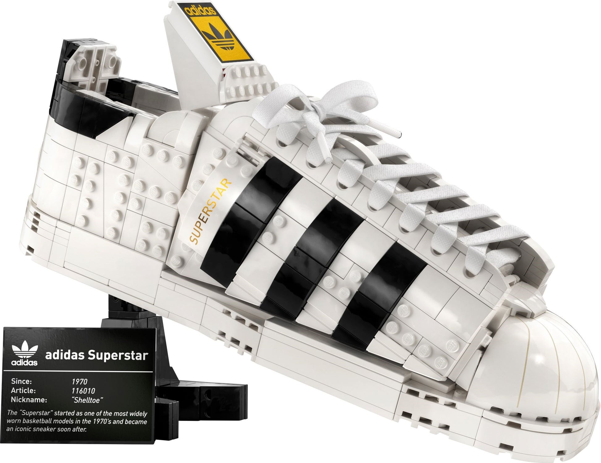 LEGO Miscellaneous 10282 LEGO X Adidas Superstar Buildable Trainer- Auzzi Store