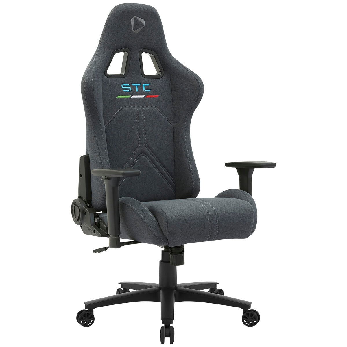 ONEX STC Snug L Series Gaming Chair Graphite - Ergonomic Design, Lumbar Support, Adjustable Armrests