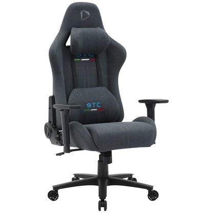 ONEX STC Snug L Series Gaming Chair Graphite - Ergonomic Design, Lumbar Support, Adjustable Armrests