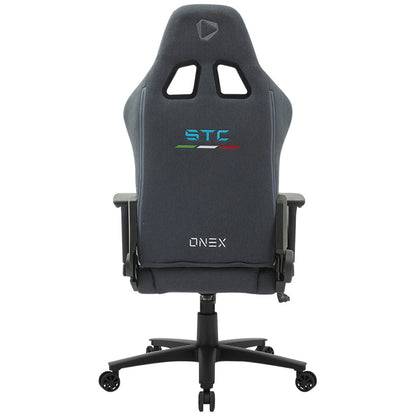 ONEX STC Snug L Series Gaming Chair Graphite - Ergonomic Design, Lumbar Support, Adjustable Armrests