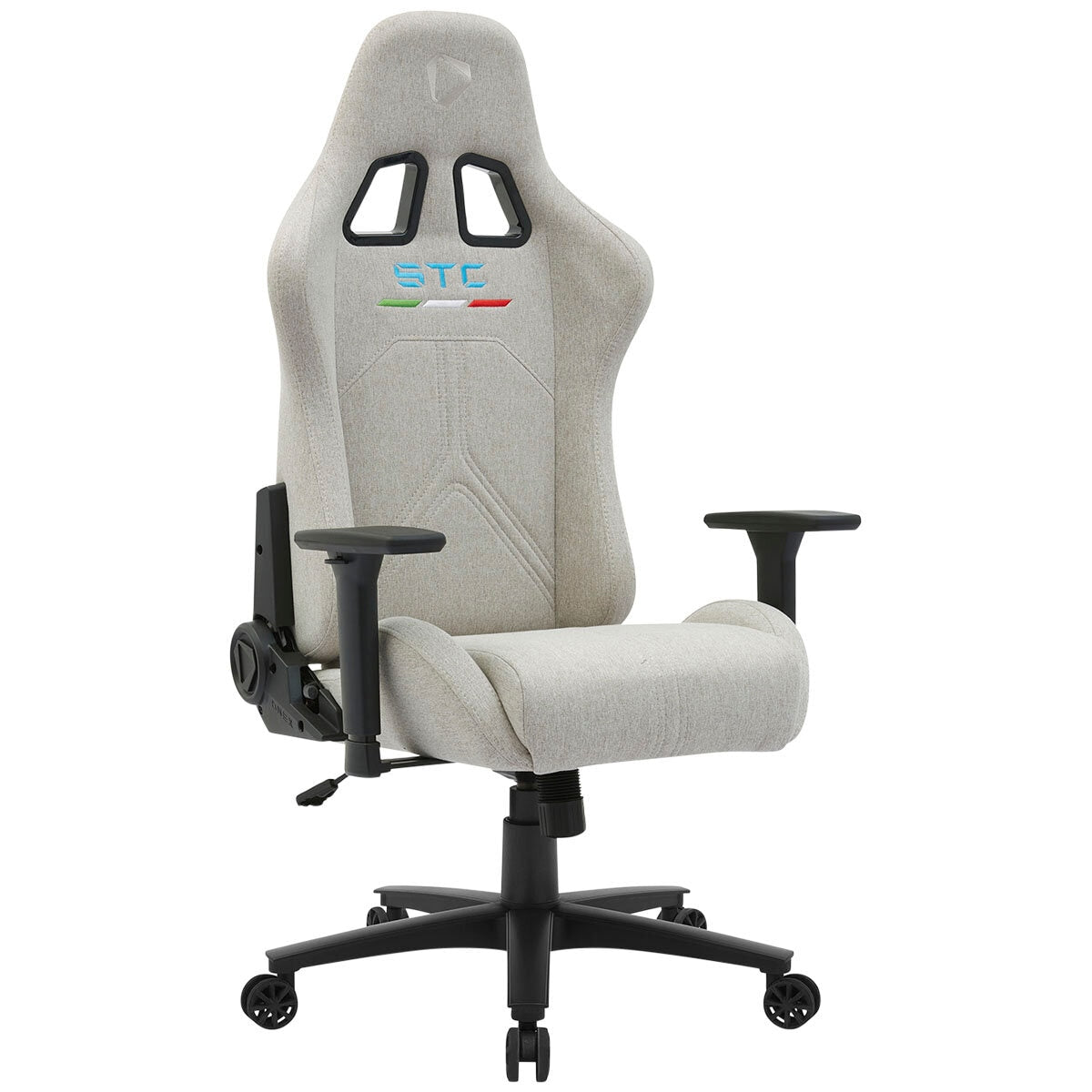 ONEX STC Snug L Series Gaming Chair Ivory - Ergonomic Design, Lumbar Support, Adjustable Armrests