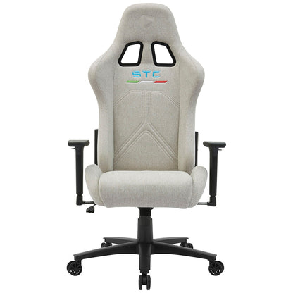 ONEX STC Snug L Series Gaming Chair Ivory - Ergonomic Design, Lumbar Support, Adjustable Armrests