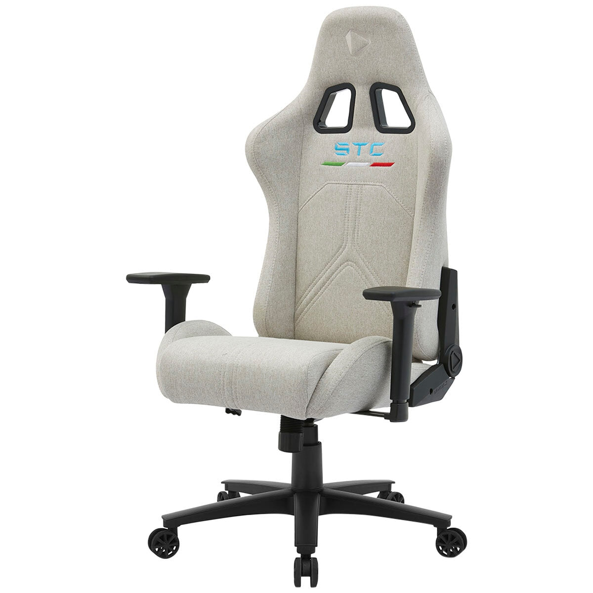 ONEX STC Snug L Series Gaming Chair Ivory - Ergonomic Design, Lumbar Support, Adjustable Armrests