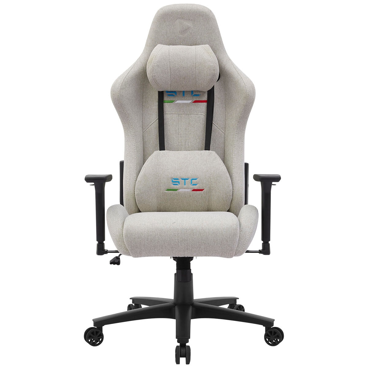 ONEX STC Snug L Series Gaming Chair Ivory - Ergonomic Design, Lumbar Support, Adjustable Armrests
