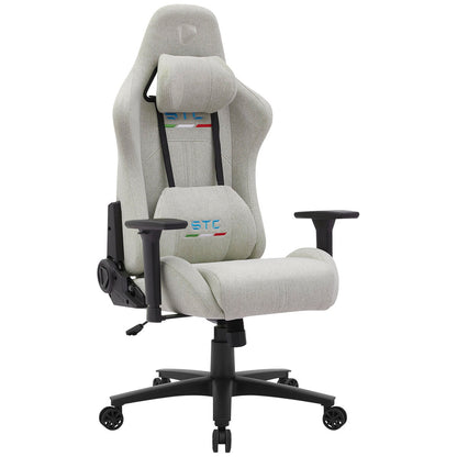 ONEX STC Snug L Series Gaming Chair Ivory - Ergonomic Design, Lumbar Support, Adjustable Armrests