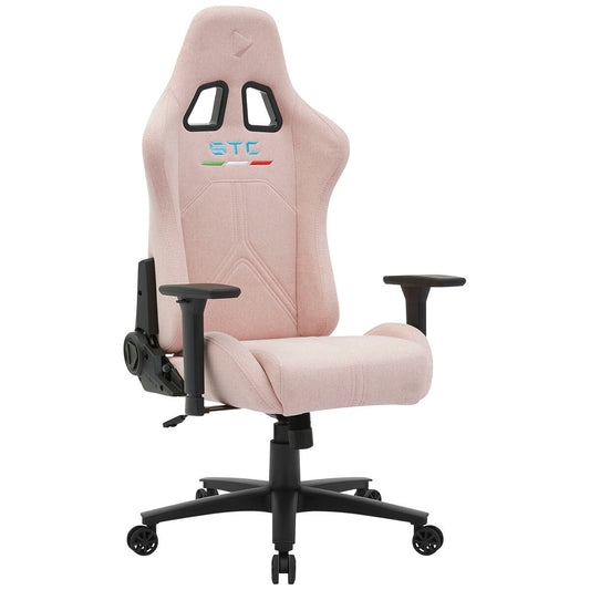 ONEX STC Snug L Series Pink Gaming Chair | Ergonomic Design, Lumbar Support, Adjustable Armrests
