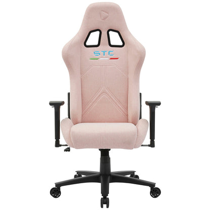 ONEX STC Snug L Series Pink Gaming Chair | Ergonomic Design, Lumbar Support, Adjustable Armrests
