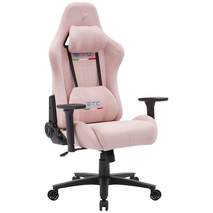 ONEX STC Snug L Series Pink Gaming Chair | Ergonomic Design, Lumbar Support, Adjustable Armrests