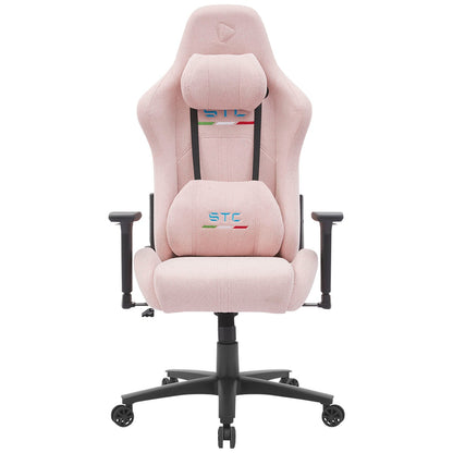 ONEX STC Snug L Series Pink Gaming Chair | Ergonomic Design, Lumbar Support, Adjustable Armrests