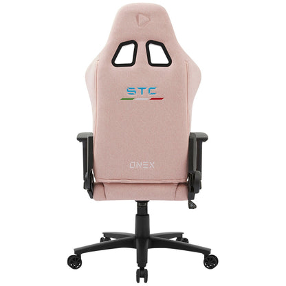 ONEX STC Snug L Series Pink Gaming Chair | Ergonomic Design, Lumbar Support, Adjustable Armrests