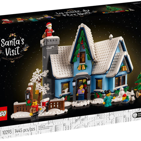 LEGO ICONS 10293 Winter Village Santa’s Visit - Auzzistore