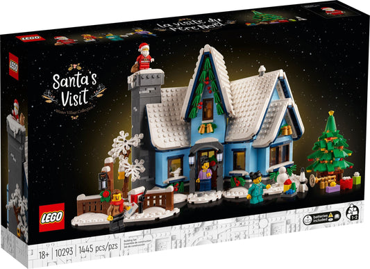 LEGO ICONS 10293 Winter Village Santa’s Visit - Auzzistore