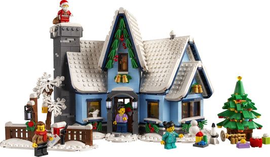 LEGO ICONS 10293 Winter Village Santa’s Visit – view 2 - Auzzistore