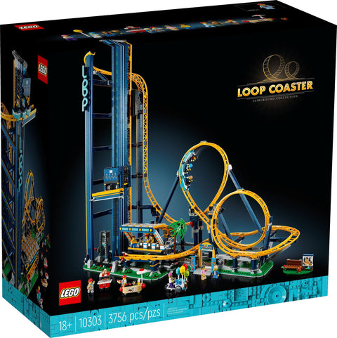 LEGO 10303 Loop Coaster: Build a Thrilling Fairground Icon - Auzzistore