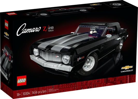 LEGO 10304 Chevrolet Camaro Z/28 1969 Muscle Car Model Kit - Auzzistore