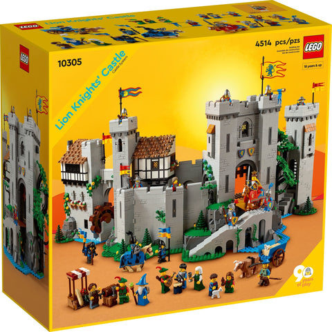 LEGO 10305 Lion Knights' Castle - Epic Medieval Build - Auzzistore