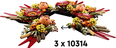 LEGO ICONS Series 10314 Dried Flower Centerpiece