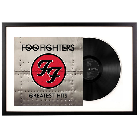 Vinyl Art Foo Fighters Greatest Hits Framed Record Wall Art 750 x 475mm SM-88697369211-FD