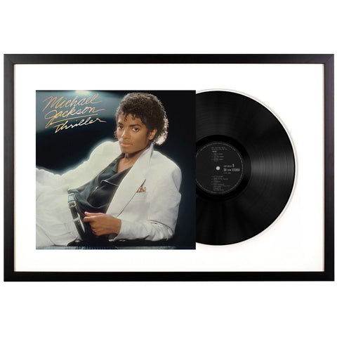 Vinyl Art Michael Jackson Thriller Framed Record Wall Art 750 x 475mm SM-88875143731-FD
