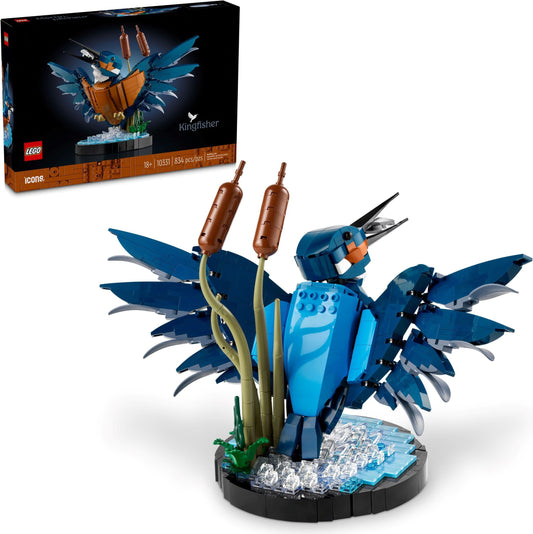 LEGO 10331 Icons Kingfisher Bird Display - Auzzistore