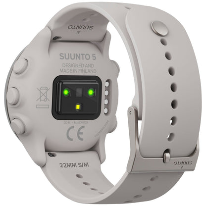 Suunto 5 Peak GPS Sports Watch – Ridge Sand Edition with Heart Rate, Navigation & Long Battery Life