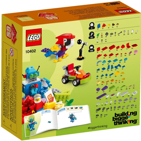 LEGO 10402 Fun Future: 60th Anniversary Creative Brick Set - Auzzistore