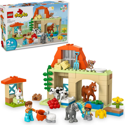 LEGO DUPLO 10416 Caring for Animals at the Farm - Auzzistore
