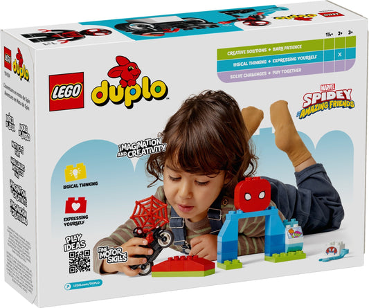 LEGO DUPLO 10424 Marvel Spidey’s Motorcycle Adventure - Auzzistore