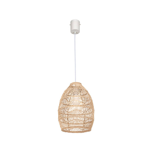 Brilliant Anji Rattan Pendant Light - 26cm - DIY Installation - Coastal Style – view 2