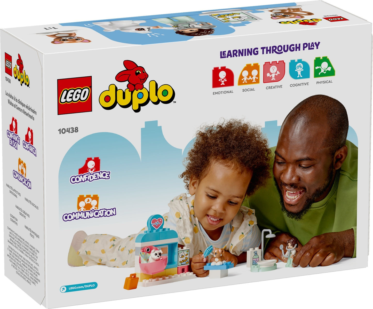 LEGO DUPLO Visit to the Vet Clinic 10438 - Pets Dog Cat Ages 2+