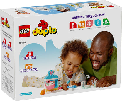 LEGO DUPLO Visit to the Vet Clinic 10438 - Pets Dog Cat Ages 2+