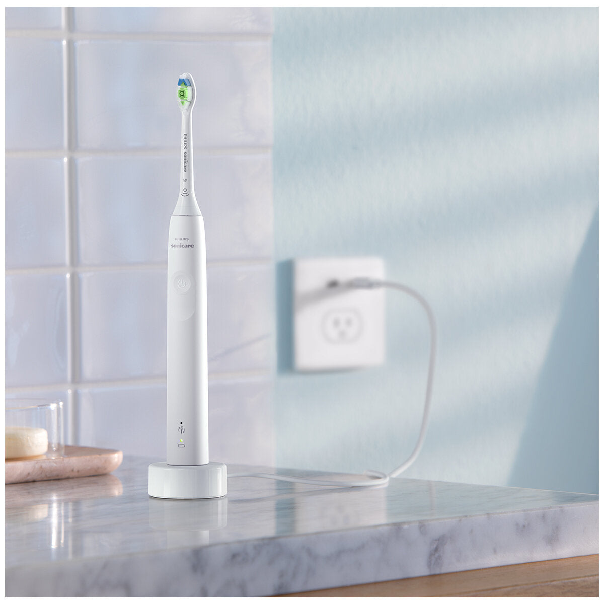 Philips Sonicare 3100 Range Black And White Bundle Pack Toothbrush