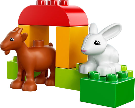 LEGO 10522 DUPLO Farm Animals Set with Shelter & Figures - Auzzistore