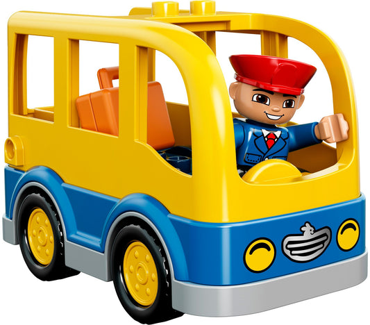 LEGO 10528 School Bus Building Kit with Figures & Accessories - Auzzistore