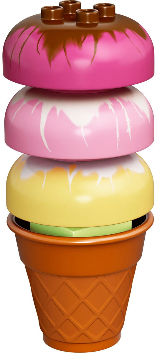 LEGO 10574 DUPLO Creative Ice Cream Cones Building Set - Auzzistore