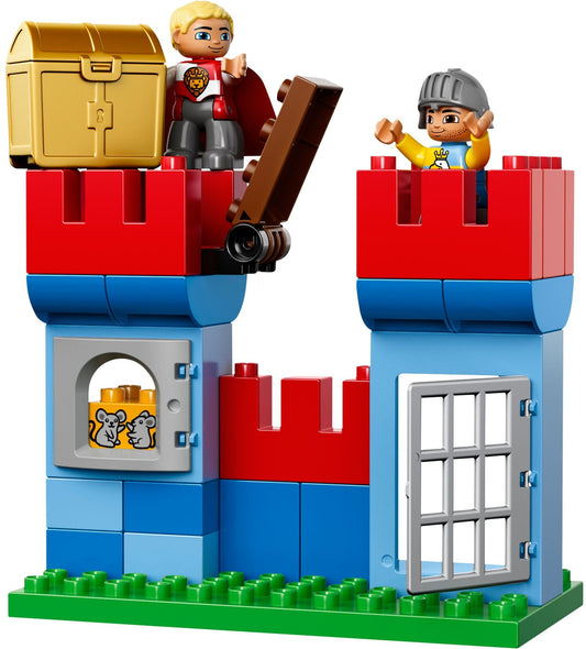 LEGO 10577 DUPLO Big Royal Castle Playset with Knights & Horse - Auzzistore
