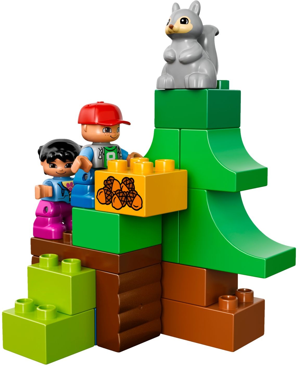 LEGO 10582 Forest Animals: Fun Forest Playset with DUPLO Figures