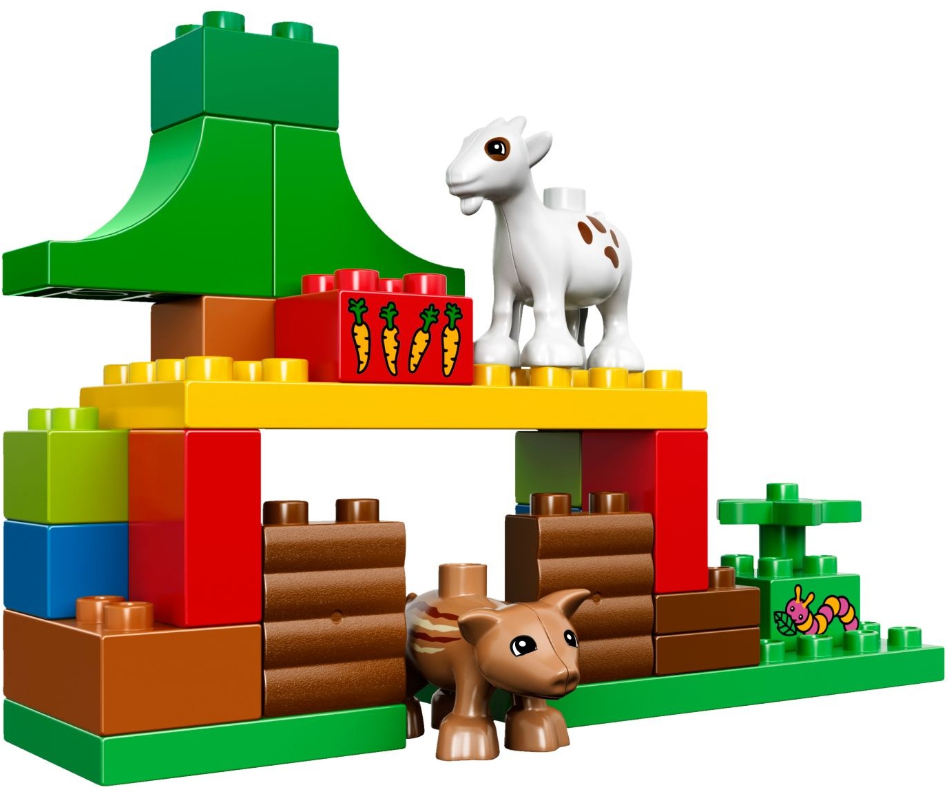 LEGO 10582 Forest Animals: Fun Forest Playset with DUPLO Figures