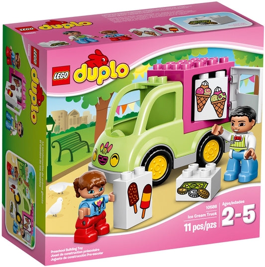 LEGO 10586 DUPLO Ice Cream Truck Playset with Figures - Auzzistore